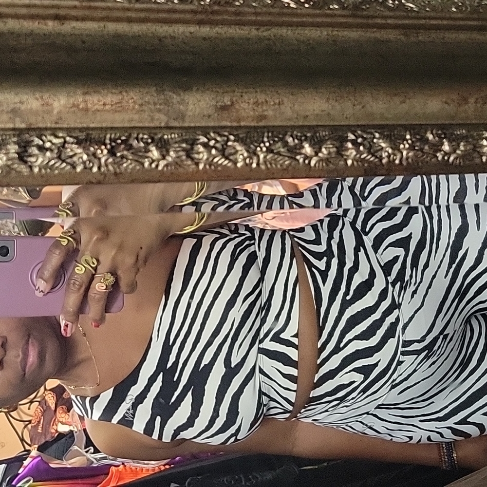 💥 NWOT Beautiful Zebra Print Set 💥 - Picture 16 of 17